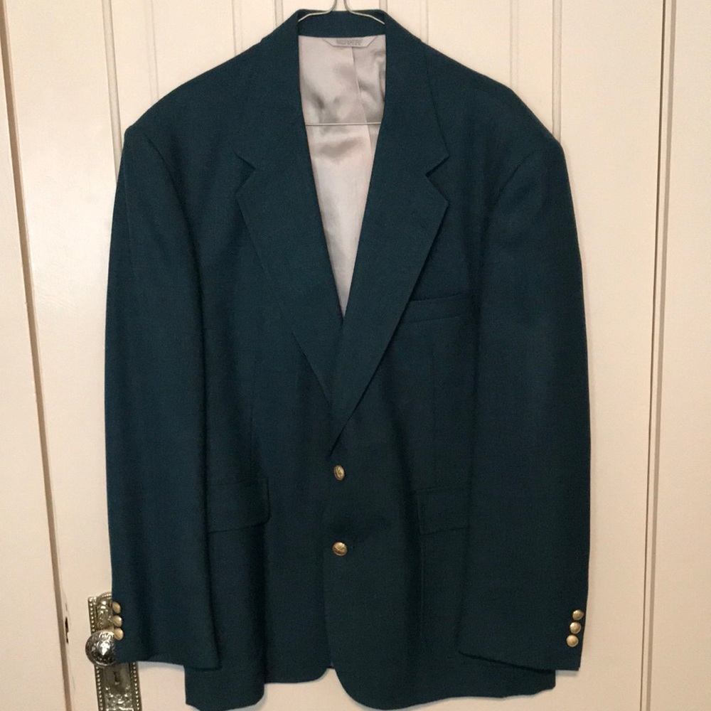 Teal colored Men’s blazer